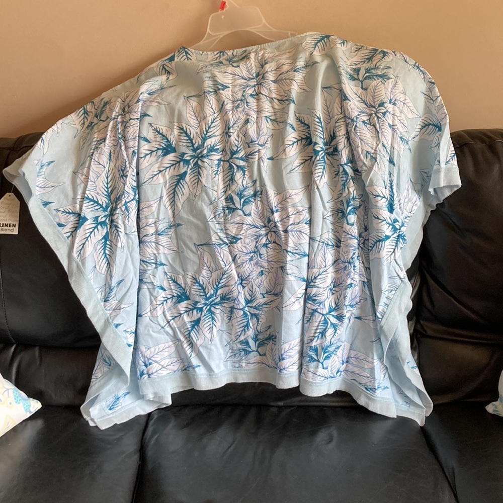 Linen blend top - Picture 6 of 6